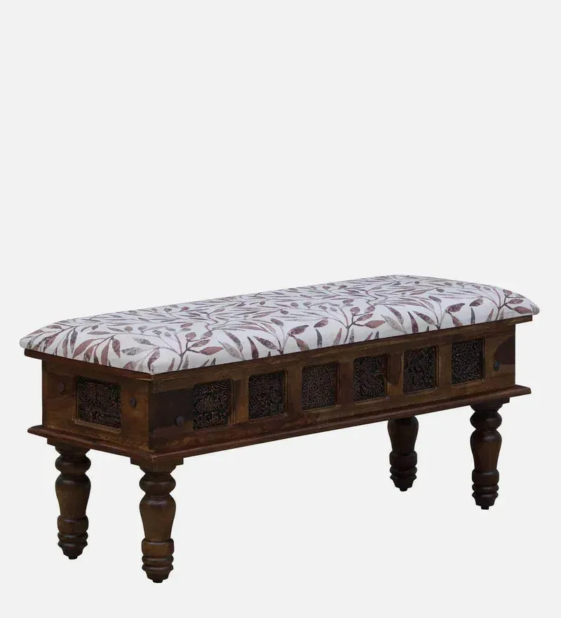 Aakrit Sheesham Wood 6 Seater Dining Set In Provincial Teak Finish With Bench.jpg13.webp