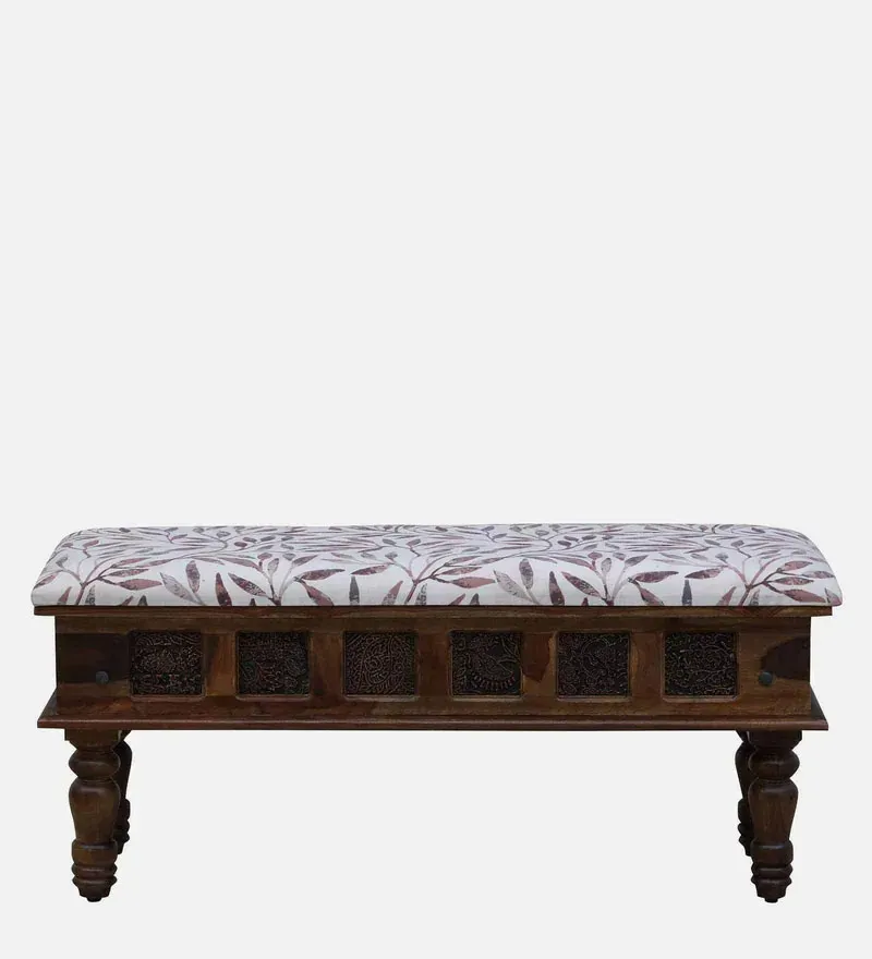 Aakrit Sheesham Wood 6 Seater Dining Set In Provincial Teak Finish With Bench.jpg14.webp