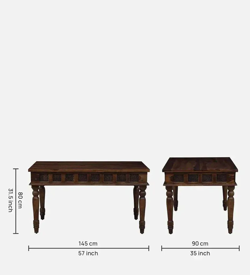 Aakrit Sheesham Wood 6 Seater Dining Set In Provincial Teak Finish With Bench.jpg1.webp