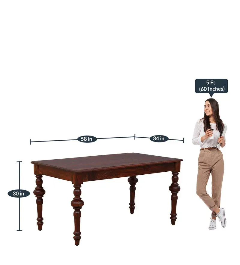 Anika Sheesham Wood 6 Seater Dining Set In Honey Oak Finish With Bench.jpg3.webp