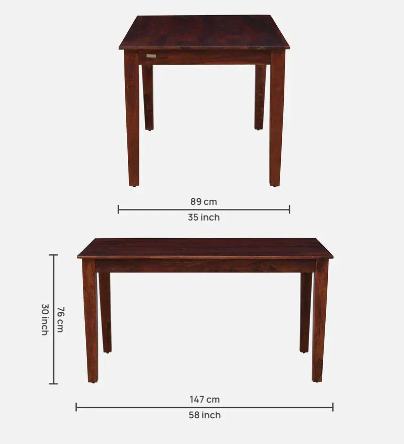 Anzio Sheesham Wood 6 Seater Dining Set In Honey Oak Finish With Bench.jpg1.webp