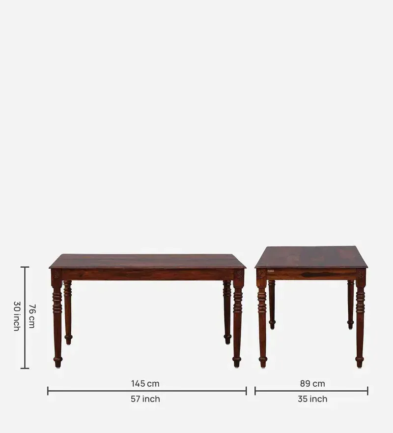 Kamchini Sheesham Wood 6 Seater Dining Set In Honey Oak Finish With Bench.jpg1.webp